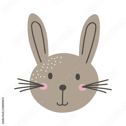 pretty rabbit face