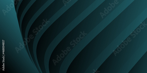 Abstract gradient waves background and folds. 3D illustration in gentle pastel colors.