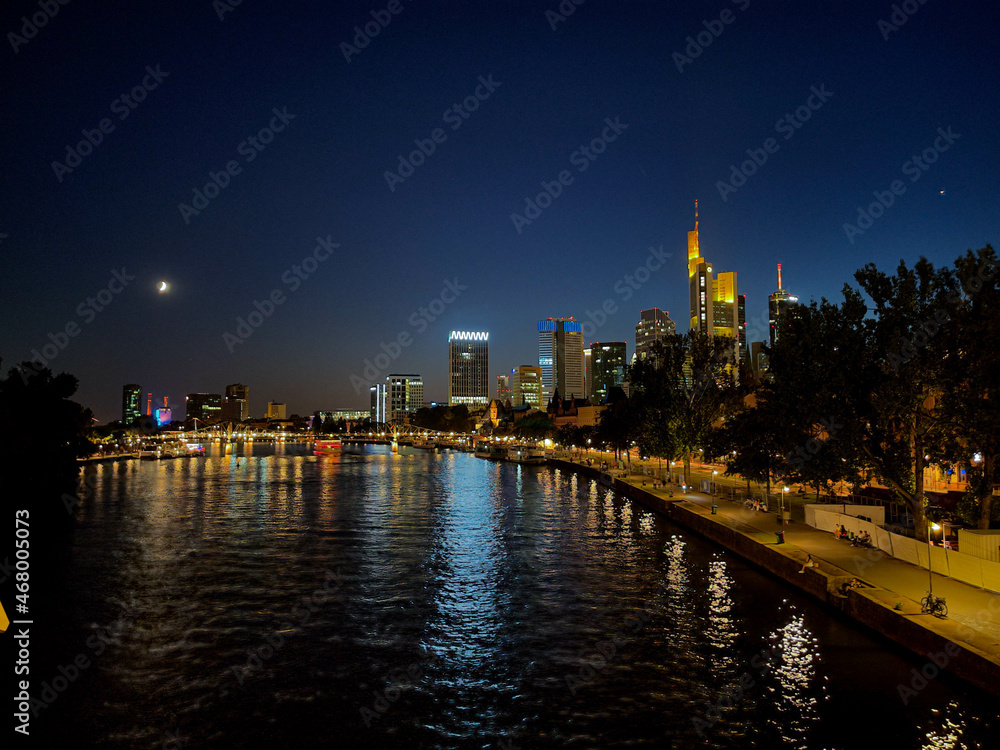 Frankfurt Skyline by night