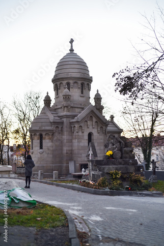Old European cemetery. Lychakiv. Lviv. Ukraine