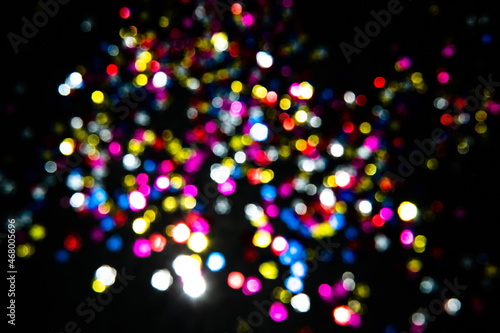 Wallpaper Mural glittering shine bulbs lights background. abstract blurred of bl Torontodigital.ca