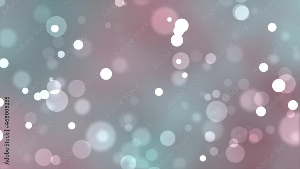 Cyan Red Colorful Glitter Particle Blurred