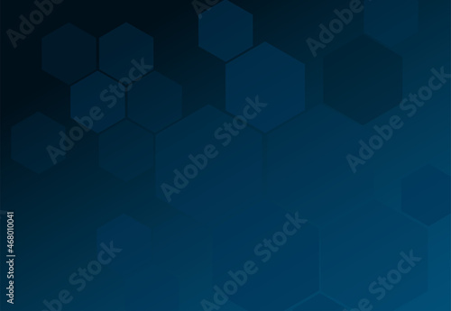 Vector futuristic technology on a dark blue background.