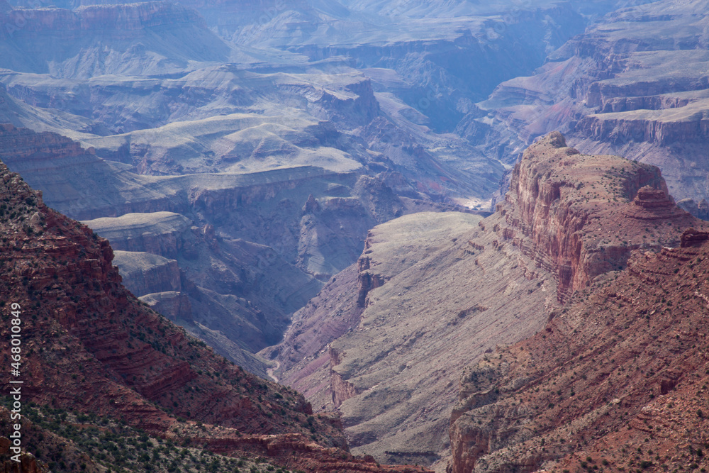 Landscape from the Grand Canyon in Arizona Landscape from the Grand Canyon in Arizona