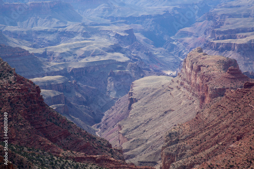 Landscape from the Grand Canyon in Arizona