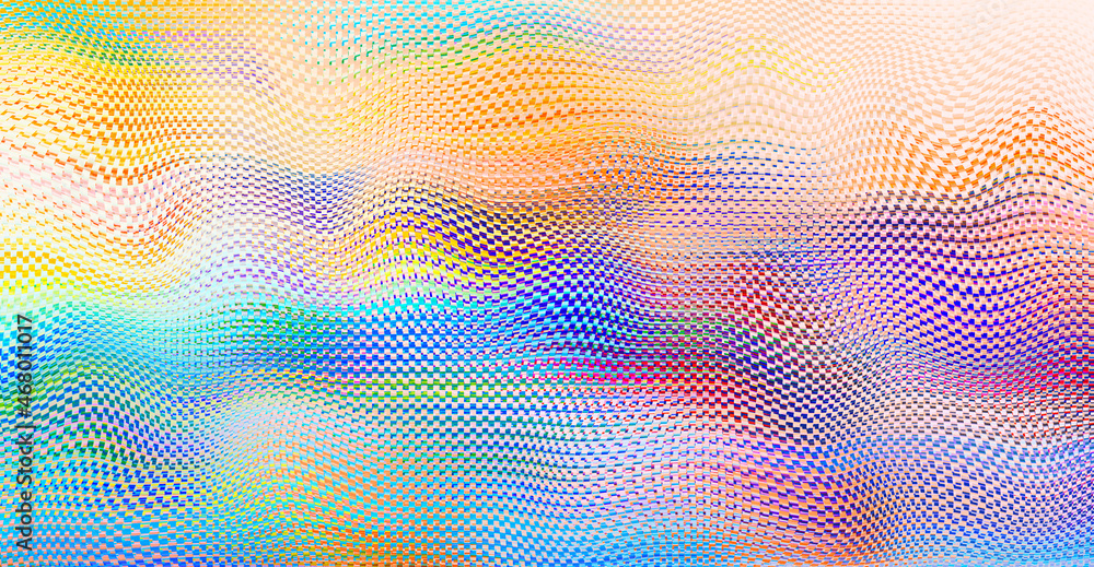 Illustration with colorful abstract background. Illustration with colorful abstract background.