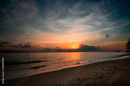 Thailand   Ko Phangan   Beach   Sonnenuntergang