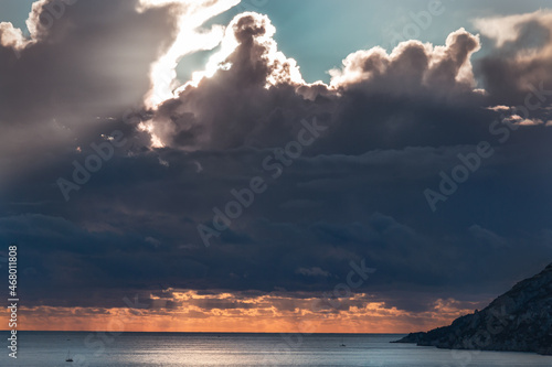 Fototapeta Coucher de Soleil Estaque