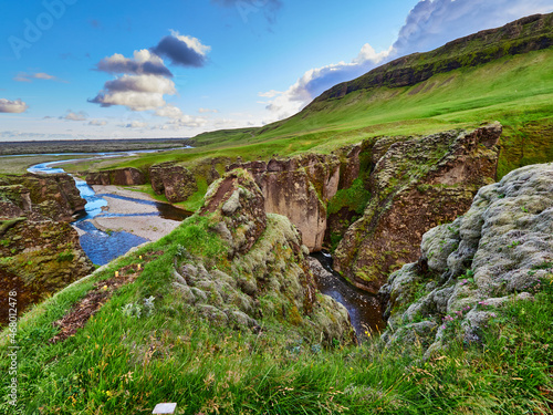 Cañon de Fjaðrárgljúfur Islandia