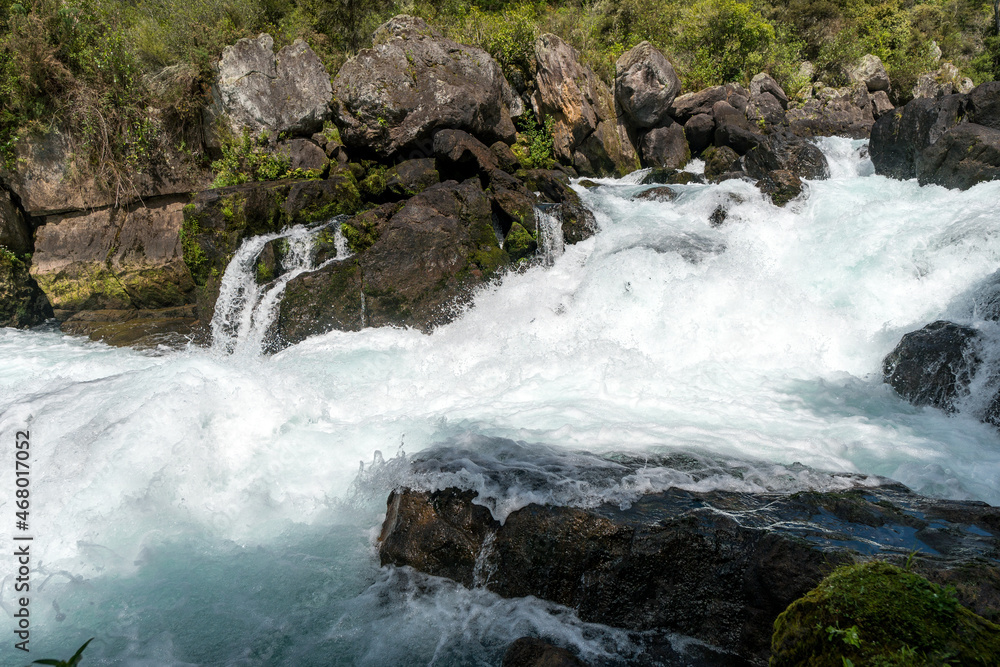 Blue Waikato River, New Zealand Blue Waikato River, New Zealand