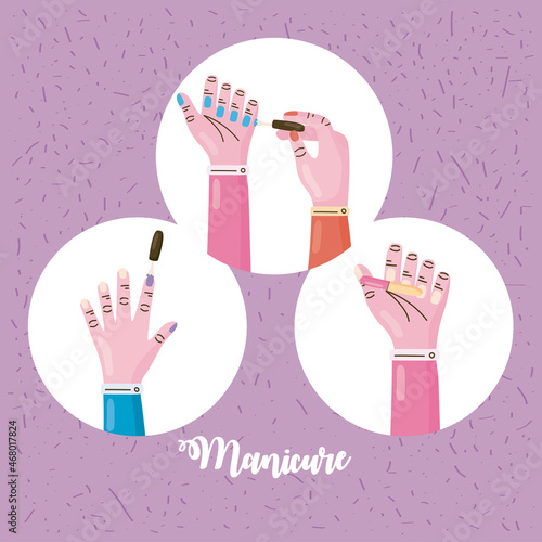 great manicure illustration