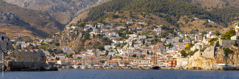 medieval historical town Hydra, Greece