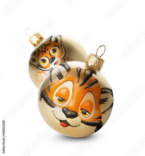 Beautiful balls with cute t...
