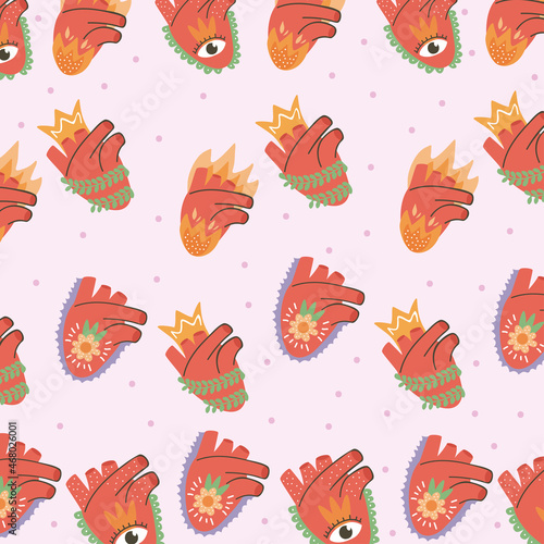 decorative heart pattern