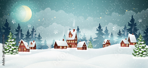Christmas Village Houses