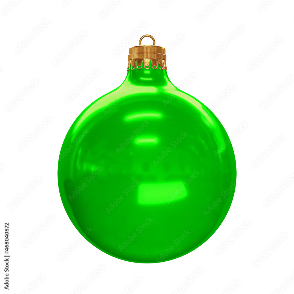Fototapeta premium Enfeite de natal 3d render isolado