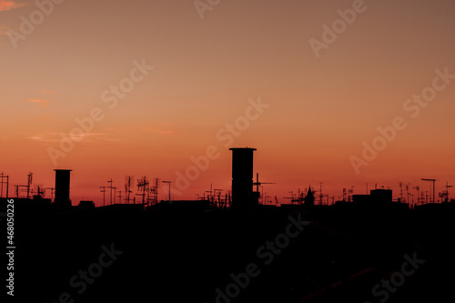 Sunset in Rome