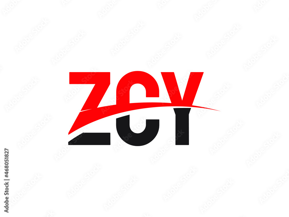 ZCY Letter Initial Logo Design Vector Illustration ZCY Letter Initial Logo Design Vector Illustration