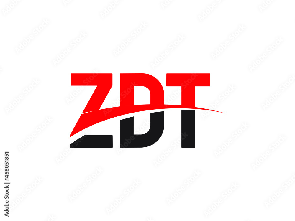 ZDT Letter Initial Logo Design Vector Illustration ZDT Letter Initial Logo Design Vector Illustration