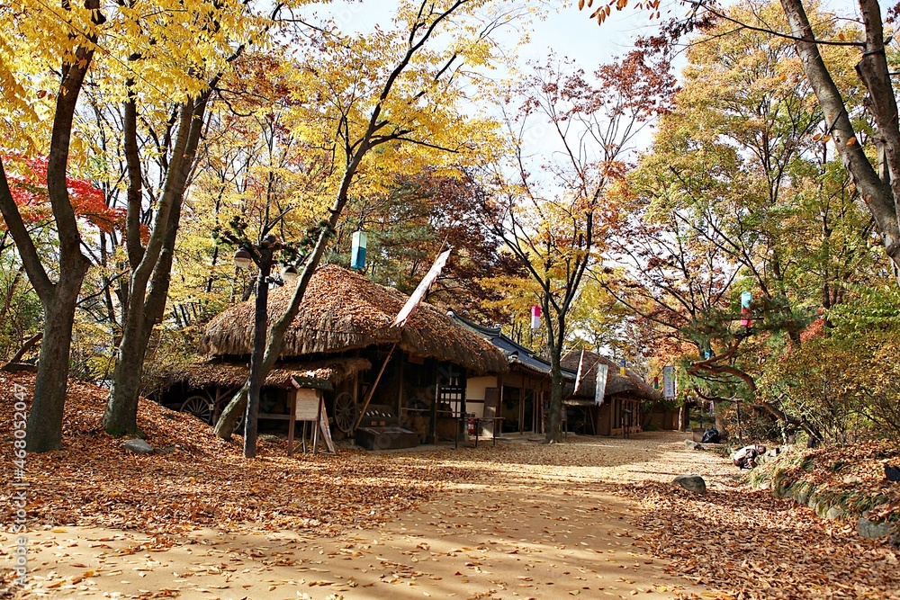 한국의전통집초가집입니다 한국의전통집초가집입니다