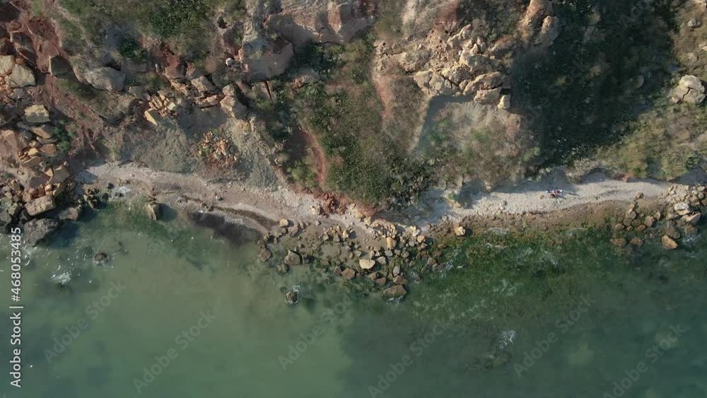 Travel. Black Sea. Odessa region. Ukraine. Aerial view. Travel. Black Sea. Odessa region. Ukraine. Aerial view.