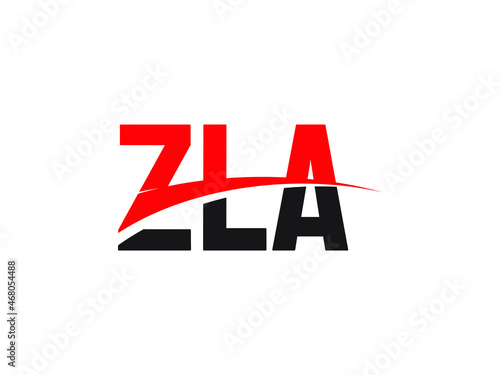 ZLA Letter Initial Logo Design Vector Illustration