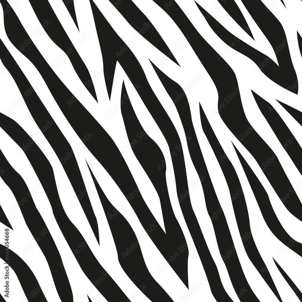 zebra seamless pattern. wind print on clothing or print zebra seamless pattern. wind print on clothing or print