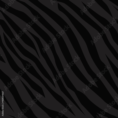 dark seamless stripes. zebra color. vector print for clothes or print