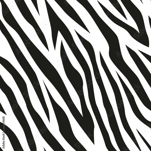 zebra seamless pattern. wind print on clothing or print