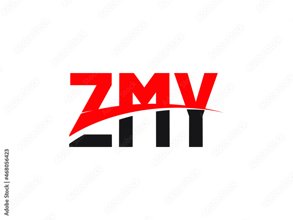 Obraz premium ZMY Letter Initial Logo Design Vector Illustration