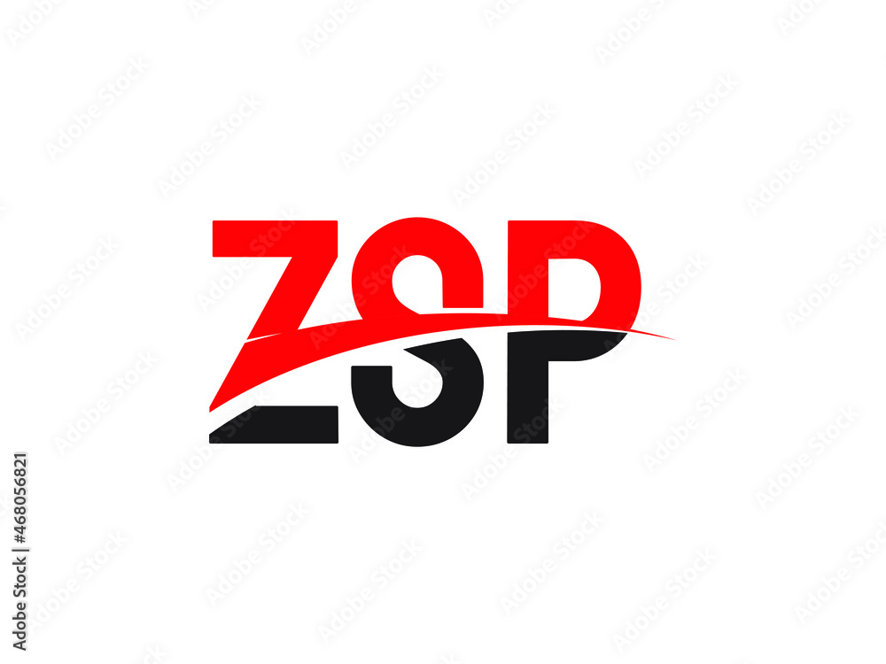 ZSP Letter Initial Logo Design Vector Illustration ZSP Letter Initial Logo Design Vector Illustration
