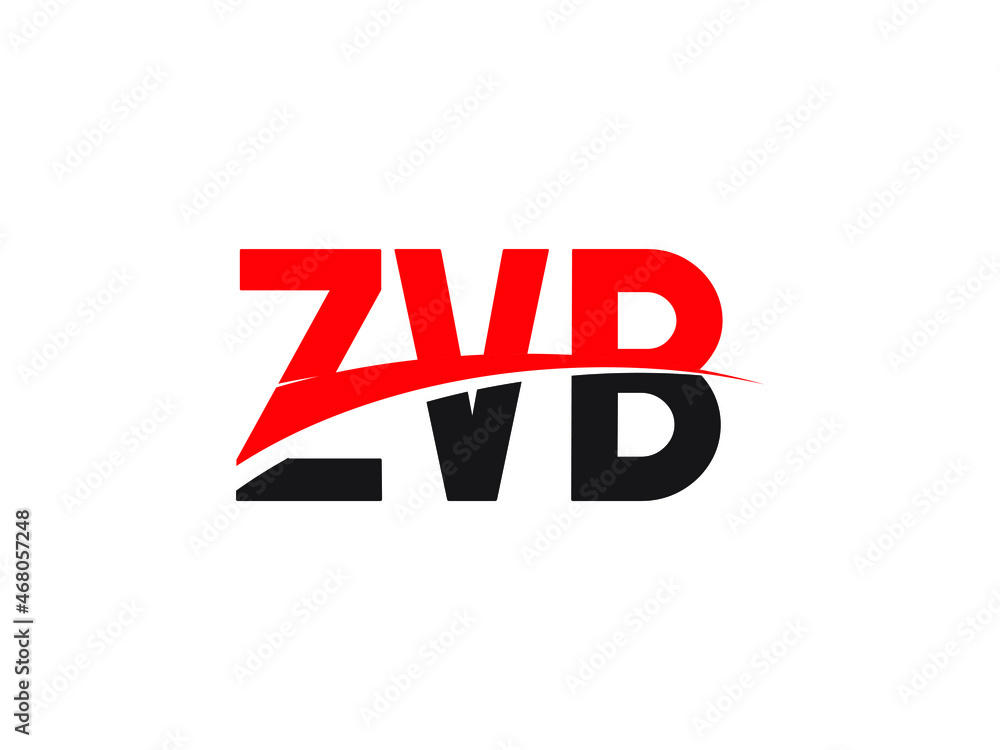 ZVB Letter Initial Logo Design Vector Illustration ZVB Letter Initial Logo Design Vector Illustration