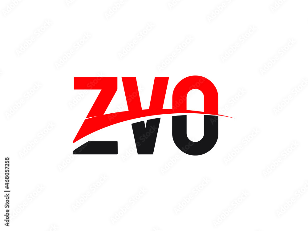 Obraz premium ZVO Letter Initial Logo Design Vector Illustration