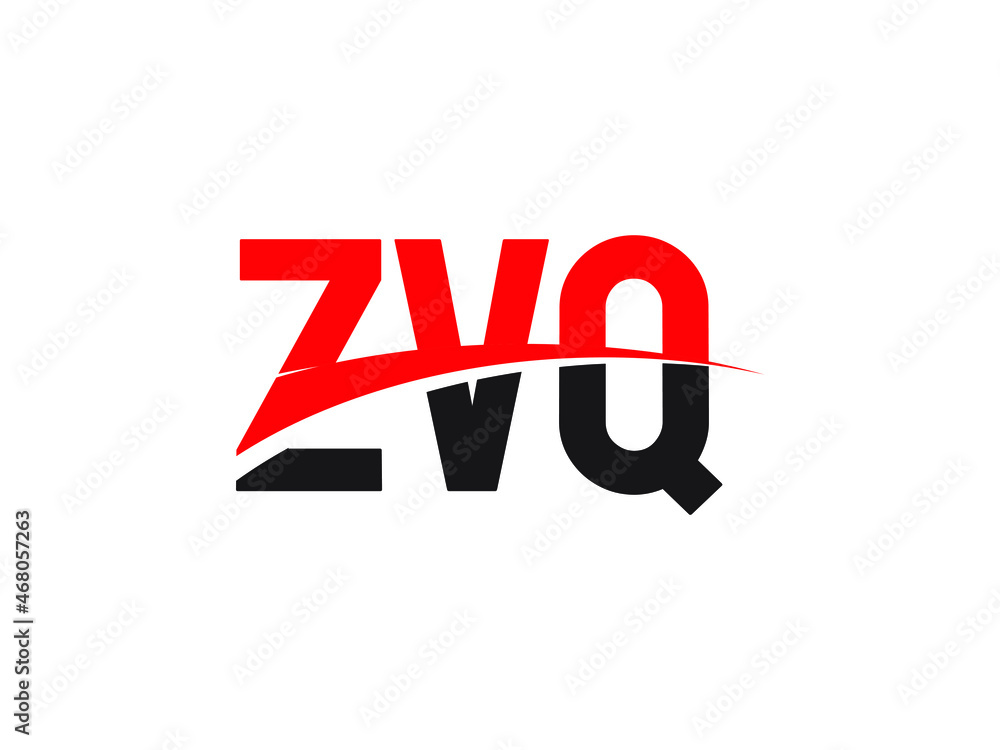 Fototapeta premium ZVQ Letter Initial Logo Design Vector Illustration