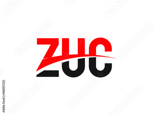 ZUC Letter Initial Logo Design Vector Illustration photo