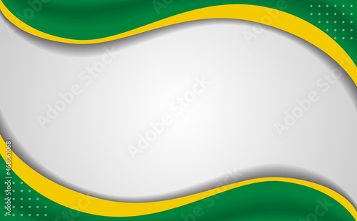 Blank space brazil flag background