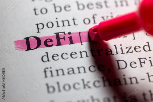 Dictionary definition of DeFi