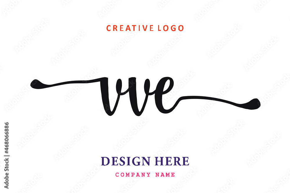 VVE lettering logo is simple, easy to understand and authoritative VVE lettering logo is simple, easy to understand and authoritative