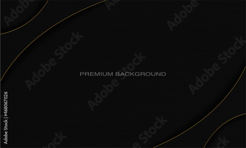 elegant background with gold lines on the edge for covers, banners, posters, covers, billboards