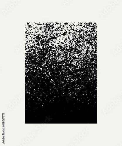 Vector hand drawn minimalistic illustration. Creative colorful artwork with textured background. Template for card, poster, banner, print for t-shirt, pin, badge, patch.