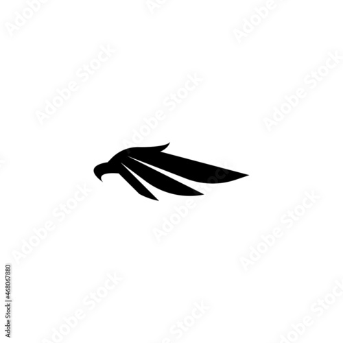 Simple Eagle Head Logo