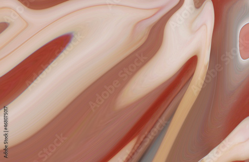 nude cream brick red satin Ink Marble colorful abstract background liquid painting texture