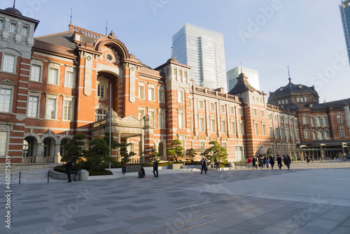Marunouchi Plaza and Red Brick Tokyo Station
