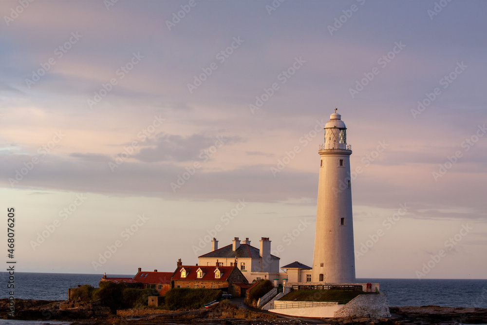 St. Mary’s Island Lighthouse, Whitley Bay United Kingdom