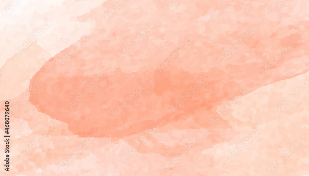 Fototapeta premium Soft Pink watercolor background for your design, watercolor background concept for banner, poster, vCard, invitation letter vector. 