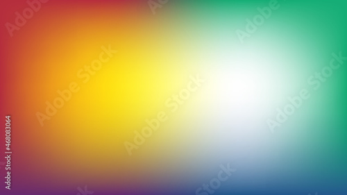 Abstract blurred gradient mesh multicolor background.