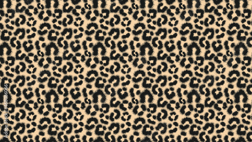 seamless leopard skin vector pattern for fabric, wallpaper, wrapping paper, craft, texture, fashion. seamless jaguar skin vector, seamless cheetah skin vector, seamless cougar skin, animal print.