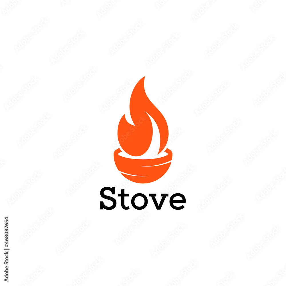 Fire logo design vector graphic Fire logo design vector graphic