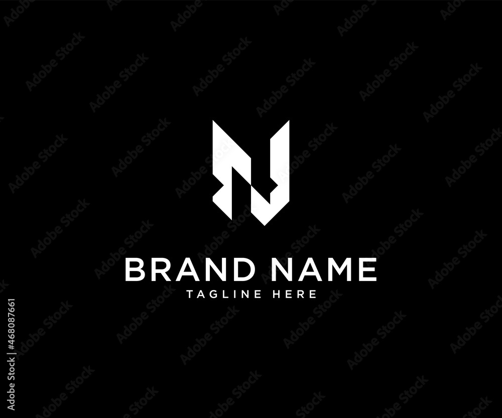 Letter N logo design vector template Letter N logo design vector template