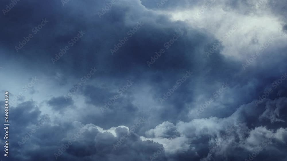 thunderstorm, timelapse of clouds gradually brightening in dark sky with lightning strike thunderstorm, timelapse of clouds gradually brightening in dark sky with lightning strike